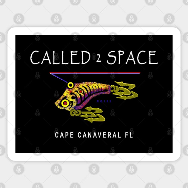 Cape Canaveral Florida NASA Called 2 Space Sticker by The Witness